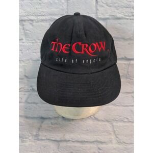 Vintage 90's The Crow City of Angels 1996 Snapback Hat Cap Film Movie Promo #5